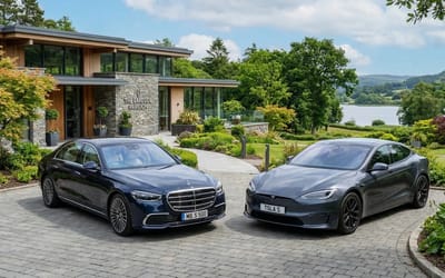Man calculates stark cost difference between charging Tesla Model S monthly vs buying gas for Mercedes-Benz S-Class