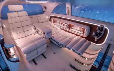 New Mercedes Vision V Concept is a land yacht and a glimpse into the brand's future