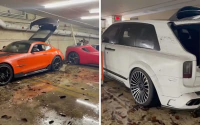 This $3 million supercar collection was destroyed by Miami floods