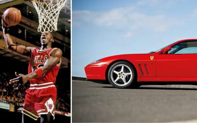 Michael Jordan gifted sporting icon his incredible six figure Ferrari