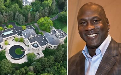 Michael Jordan’s mansion is down 50% in value while on sale despite coming with amazing free gifts