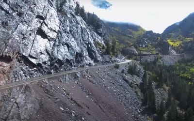 Why this dangerous road in Colorado is called the Million Dollar Highway
