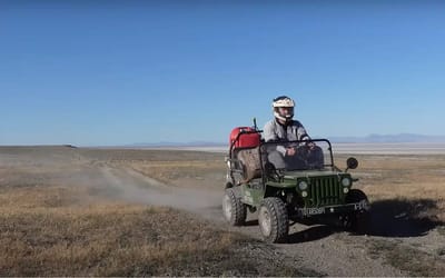 Man buys Mini Jeep from used car dealer and attempts to drive it 1,000 miles off-road across Utah