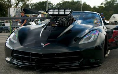 This heavily modified C7 Corvette hit 200mph in just three and a half seconds