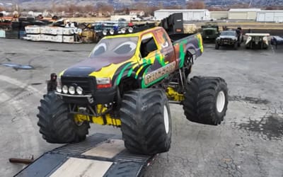 Utah man installing gigantic diesel engine into his monster truck and it’s about to get wild