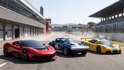 These are the most expensive cars that were sold at Monterey 2026 and they include Ferraris, McLarens and Chevrolet