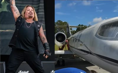 YouTuber exploring Motley Crue’s abandoned private jet says it’s a perfectly good airplane but grounded because an engine part would be $800K