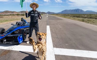 MrBeast raced a Formula E car against a cheetah and the end result was much closer than anticipated