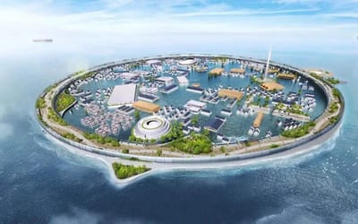 Japan is building a massive floating city in the ocean