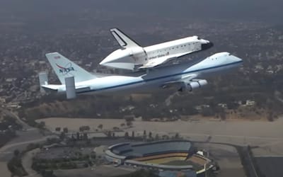 Why a Boeing 747 was modified to carry a NASA space shuttle in 'world's greatest piggyback ride'