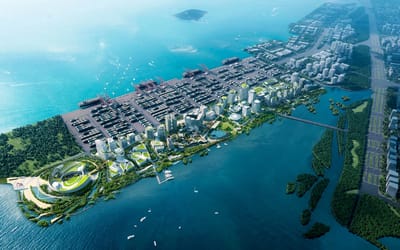 Everything we know about the giant car‑free Chinese city being built as the urban playground of the future