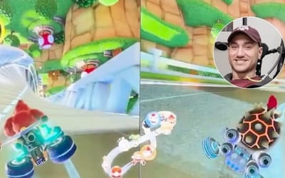 Footage shows Neuralink patient controlling Mario Kart using mind