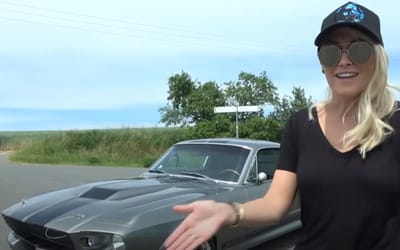 Supercar Blondie drove the 1967 Ford Mustang Eleanor driven by Nicholas Cage in ‘Gone in Sixty Seconds’ and screamed as it took off