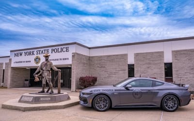 New York state police are buying Mustangs to add to their fleet for a reportedly surreal reason