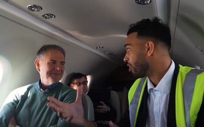 youtuber-niko-omilana-flew-private-jet-free-ended-up-in-rally-car