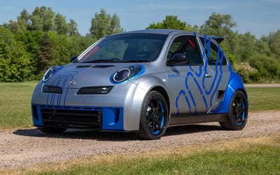 Nissan gives an old city car a V6 makeover