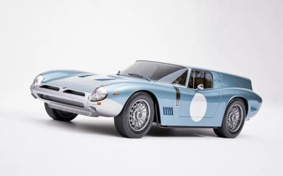 Italian designer unveils one-off supercar as a tribute to Chevy's small block V8 and a long-forgotten Ferrari