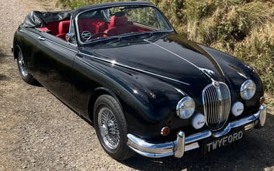 Jaguar MKII specially commissioned by Noel Gallagher despite never having a driving license is now for sale