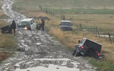 There's a road in North Dakota that's become famous for swallowing up the toughest off-road vehicles