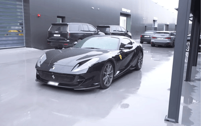 A Dubai workshop just fitted a full Novitec straight pipe exhaust to a Ferrari 812 and it is loud enough to wake up an entire city