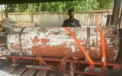 Old rusted rocket found in man’s garage turned out to be a nuclear missile