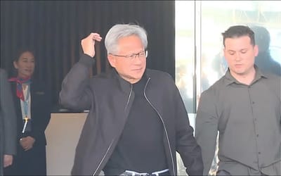 Nvidia CEO Jensen Huang who's so rich he earns a car every few minutes has upgraded his car to a $318,547 ultra-luxury SUV