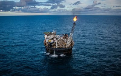 How oil rigs are installed and remain so stable deep at sea is fascinating