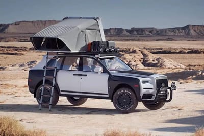 $600k Rolls-Royce Cullinan is modded for extreme 4×4 adventures