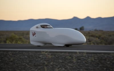 The $11K velomobile that broke land speed records with nothing but pedal power