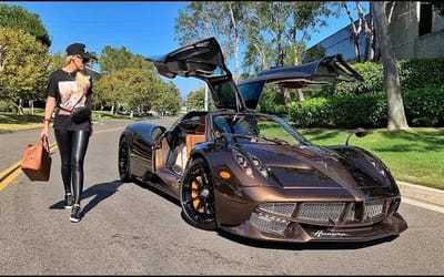 Supercar Blondie drove the world’s first Pagani Hermes edition with $1M in custom features