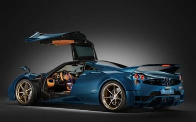 Amazing one-off Pagani Huayra features manual transmission for the first time