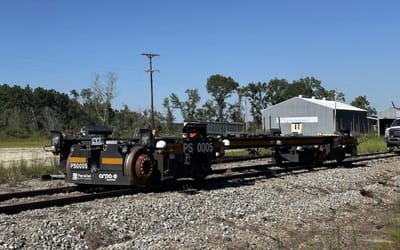 Los Angeles startup is testing driverless freight trains in Southern California