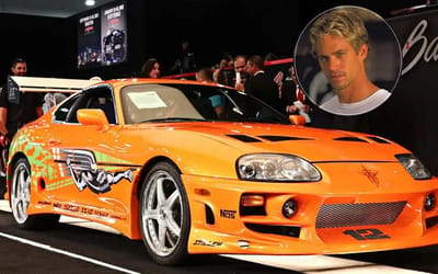 Paul Walker’s Toyota Supra sells for more than 10 times its original price