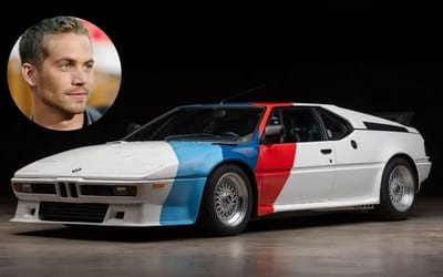 Paul Walker’s incredibly rare M1 AHG Studie is headed to auction