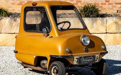Ultra-rare tiny car discovered in Australian garage breaks record at auction