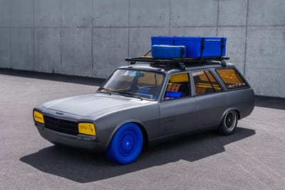 This new Peugeot concept revives a 70s wagon with a vinyl turntable in the back