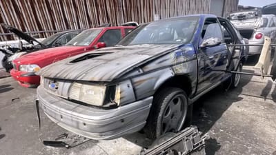 A 1989 Ford Taurus was discovered in a California junkyard and it turns out to be from a famous Pimp My Ride episode