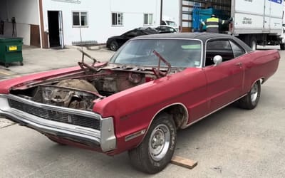 This West Virginia Plymouth Sport Fury GT barn find is one of the rarest ever and now it’s being restored