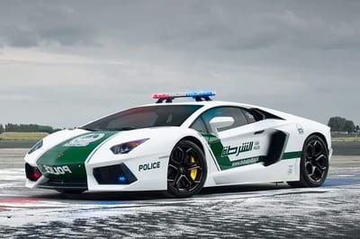 Quiz: Which countries have the craziest police supercars?