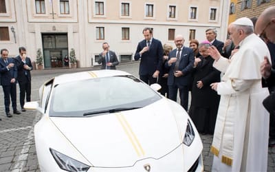 Why Pope Francis once blessed a custom Lamborghini Huracán
