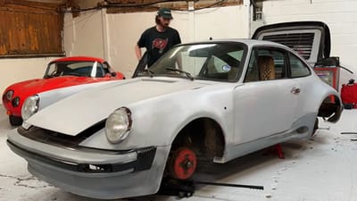 Man buys abandoned fake Porsche 911 and the deeper he digs into it, the more he realizes he's made a mistake