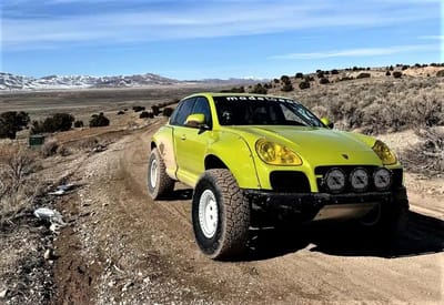 This guy just turned his Porsche Cayenne into a crazy monster truck