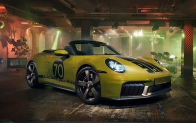 Stunning new Porsche in special color priced $60K more than the model its based on