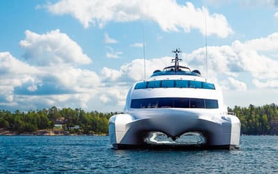 Superyacht owner told Porsche to design 'a spaceship on water' and this was the extraordinary vessel it delivered