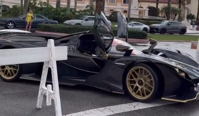 Video shows how driving a $1,500,000 carbon-fiber Praga isn't all fun and games if you don't know what you're driving