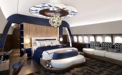 These private jet bedrooms are literally better than a 5-star hotel