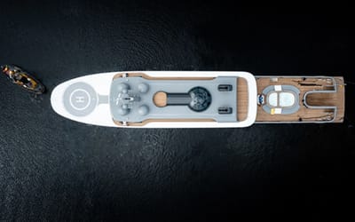 374ft superyacht Project Cosmos undergoes sea trials with it being one of the first in the world to have fuel cell technology