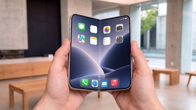 Apple's first foldable phone is just over a week away and it's already got a name