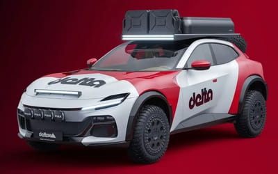 This company turned the Ferrari Purosangue into a Dakar-ready off-roader