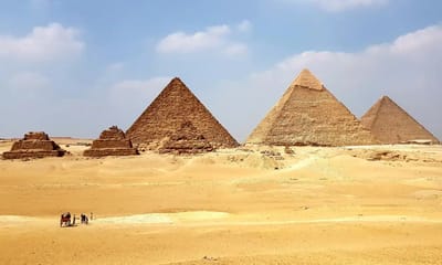 Images from space finally reveal how Ancient Egyptians built the pyramids